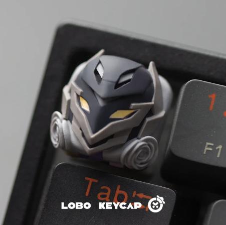 Lobo Vyse Valorant Agent Theme Artisan Keycaps Resin Keycap