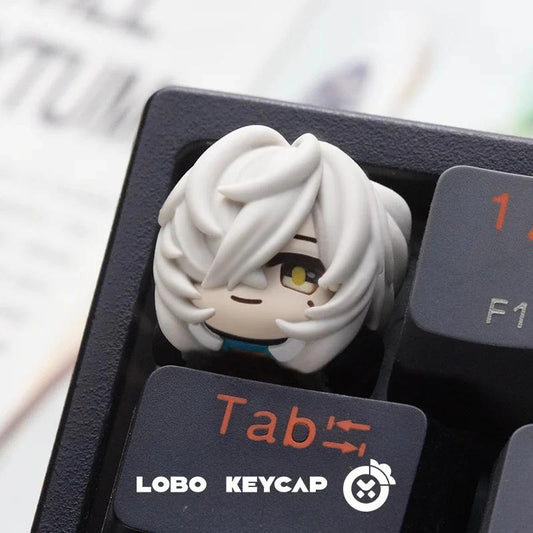 Lobo Jing Yuan Honkai Star Rail / HSR Theme Artisan Keycaps Resin Keycap