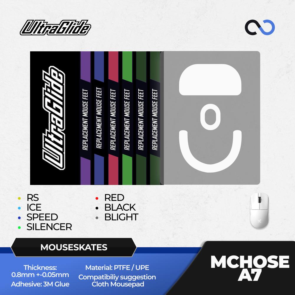 Meow Gaming Gear Ultraglide MCHOSE A7 Gaming Mouse Feet / Mouse Skate