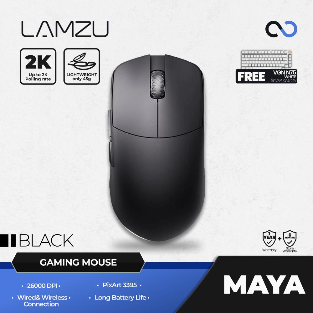 Lamzu Maya 4k Wireless Ultra Light Ambidextrous Gaming Mouse