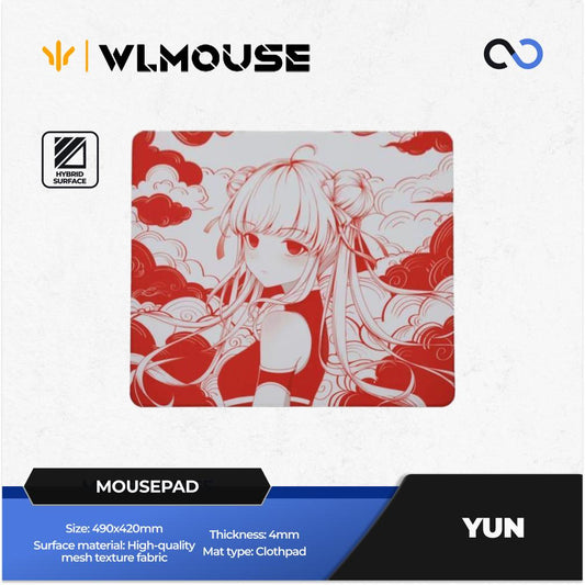 WLMouse YUN Poron Base XSoft Gaming Mousepad (Hybrid)