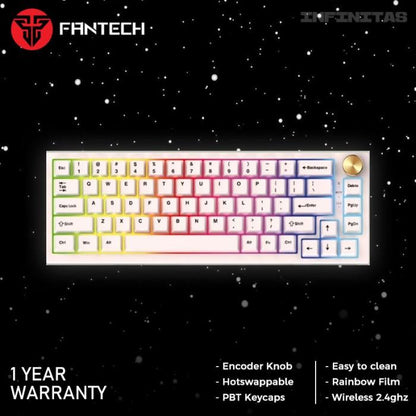 Fantech Maxfit67 MK858 Wireless Mechanical Keyboard With Encoder Knob