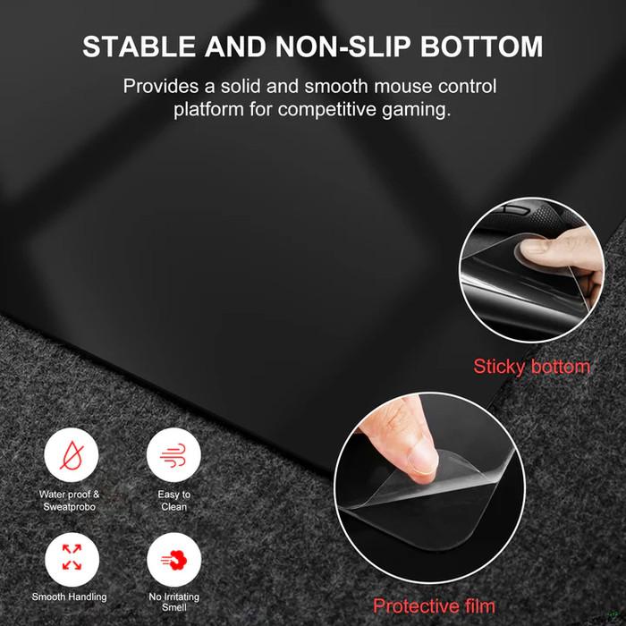 NPET SPEEDM Resin Sillicone Hard Gaming Mousepad (Speed)