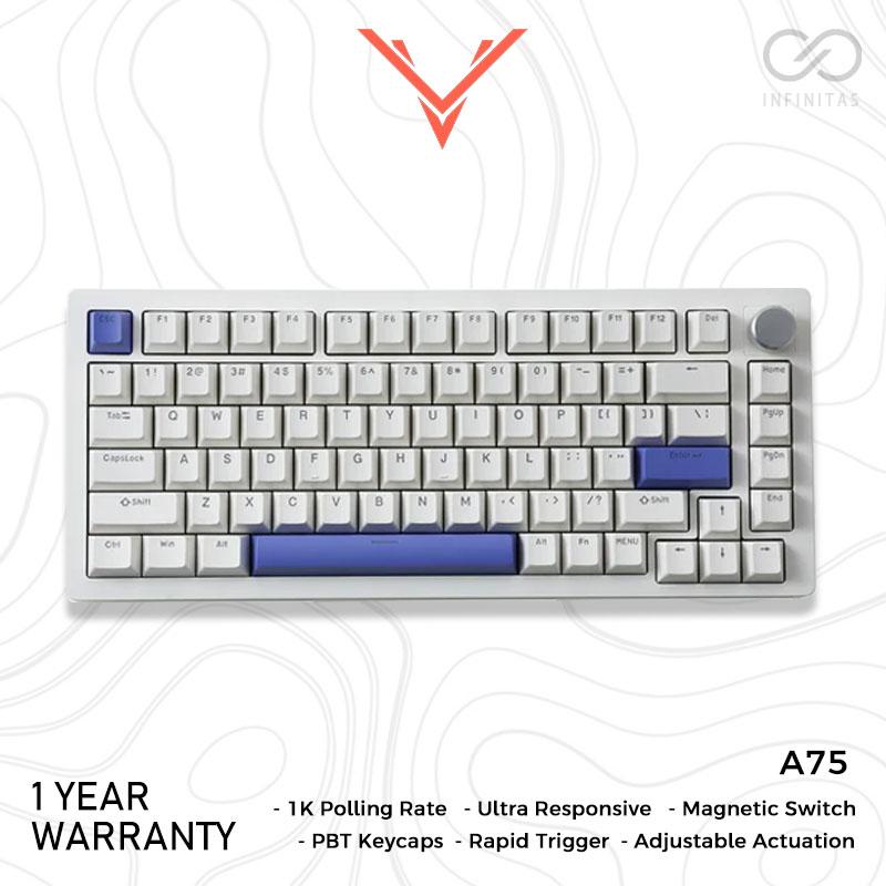 Drunkdeer A75 Hall Effect 75% Keyboard Rapid Trigger Wooting Clone