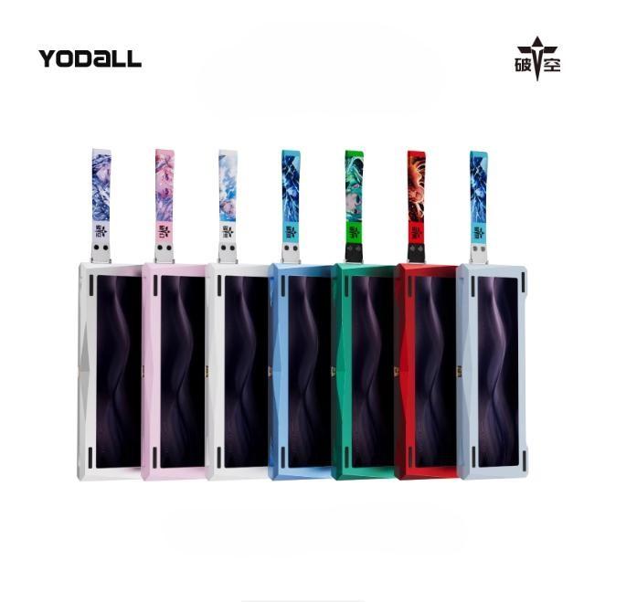 YODALL GH60-PO Custom 60% Aluminium Gaming Keyboard Case DIY for Wooting 60HE+ / GH60 / TOFU60 / WIN60 / MAD60