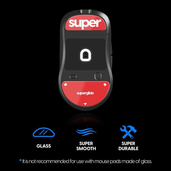 Pulsar Superglide 2 / V2 Endgame Gear XM2WE Glass mouse feet