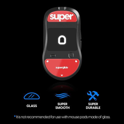Pulsar Superglide 2 / V2 Endgame Gear XM2WE Glass mouse feet