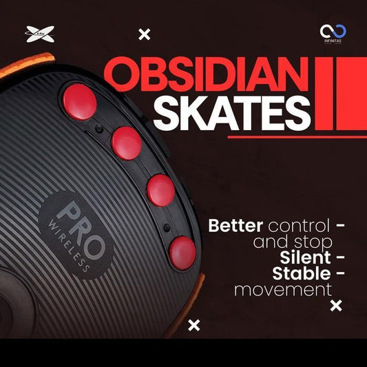 XRaypad Obsidian Darmoshark M3S Pro PTFE Mouse Feet / Mouse Skate for Glass pad (Control)