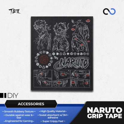 TBTL Naruto Uncut DIY Universal Ultra Thin Mouse Grip tape / Anti-Slip Tape 0.45mm