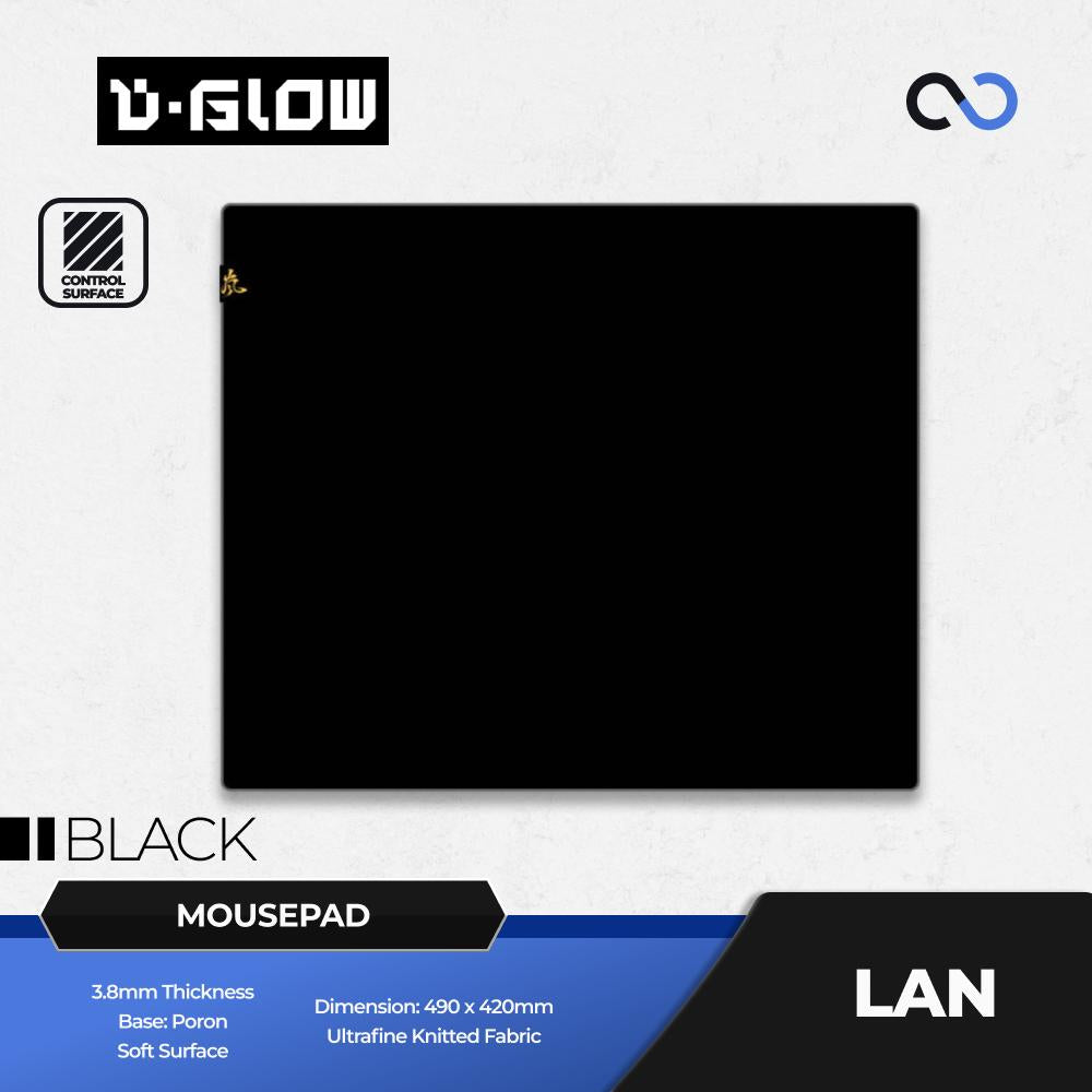 D-Glow LAN Poron Base Gaming Mousepad (Hybrid-Control) Zowie GSR-SE Clone