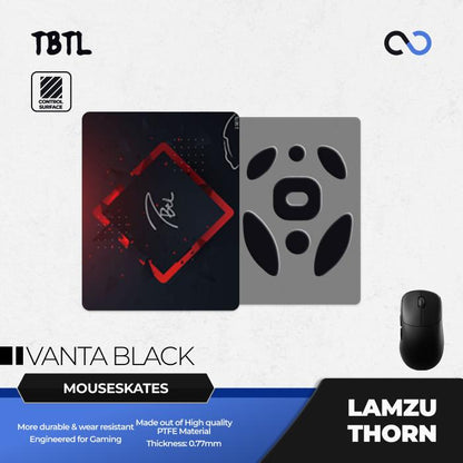 TBTL Lamzu Thorn Mouse Feet / Mouse Skate PTFE for Cloth Mouse pad