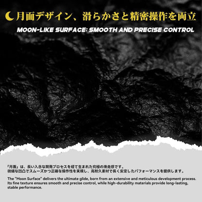 Talongames Ultrapad Poron Base AGC Japanese CNC Tempered Glass Gaming Mousepad Kaca (Hybrid-Control)