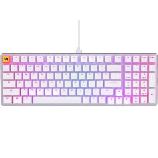 Glorious GMMK 2 96% Pre-Built RGB Mechanical - Gaming Keyboard - White