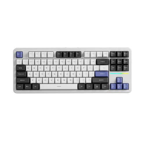 EWEADN X87 Wireless Gasket Hotswap 75% Mechanical Keyboard PBT with Knob Bluetooth / 2.4ghz / Wired