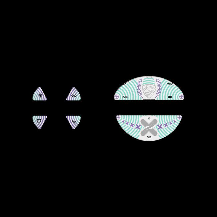 WLMouse Beast X Mini Glass Skate / Glass Glide mouse feet (Speed)