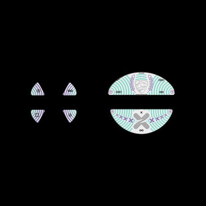 WLMouse Beast X Mini Glass Skate / Glass Glide mouse feet (Speed)