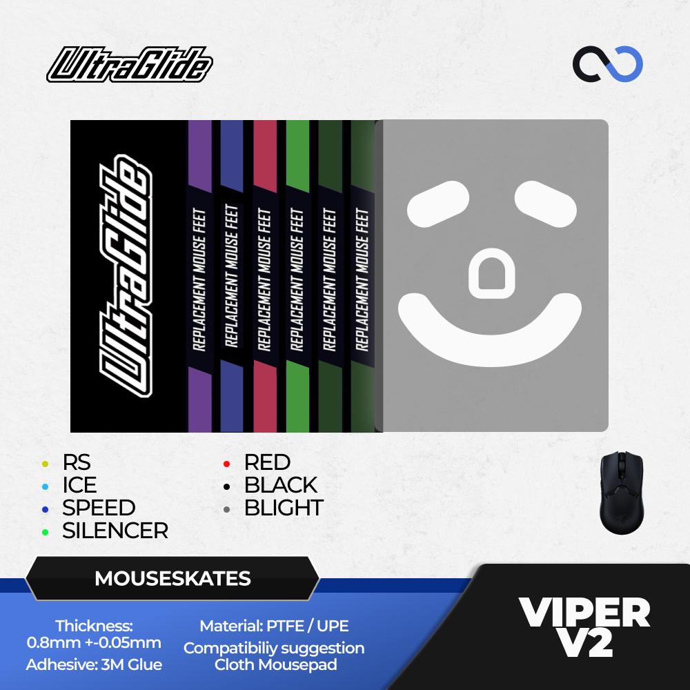 Meow Gaming Gear UltraGlide Razer Viper V2 Pro Mouse Feet / Mouse Skate