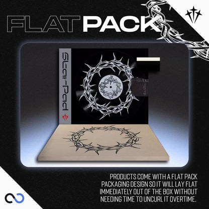 Aimstar Thorn Poron base Gaming Mousepad (Speed)