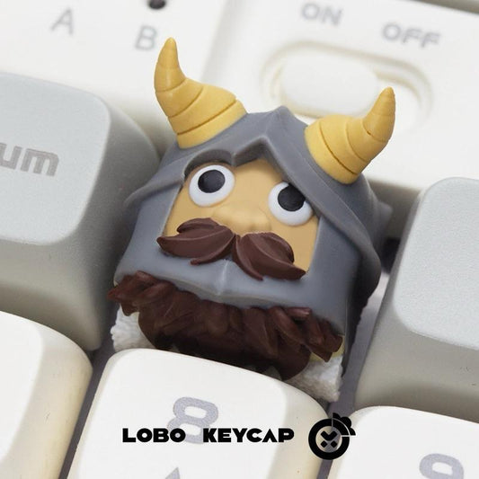 Lobo Senshi Dungeon Meshi Anime Theme Artisan Keycaps Resin Keycap