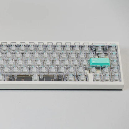 LeleLab x PointWorks SuperX Splinter Transparent Keycaps Cherry Profile UV Printed ABS Keycap 133-Keys