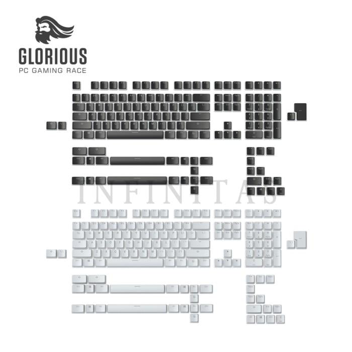 Glorious Aura PBT Pudding Keycaps V2 - 145 keys