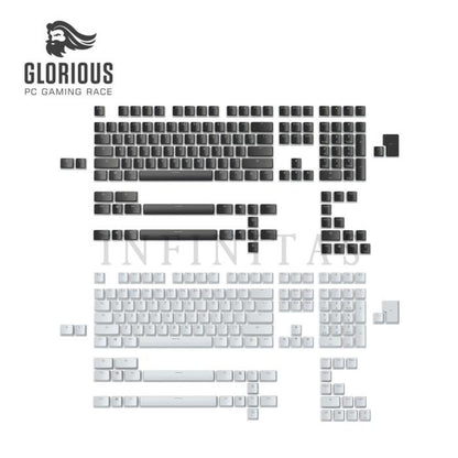 Glorious Aura PBT Pudding Keycaps V2 - 145 keys