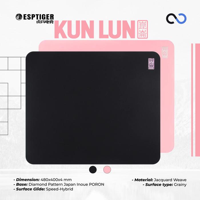 ESPTiger Kun Lun / KunLun Inoac Poron Base Gaming Mousepad (Speed-Hybrid)