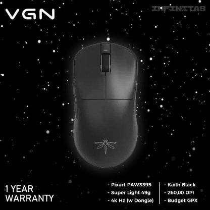 VGN VXE ATK F1 / F-1 Pro Blazing Sky 8K Wireless Light Weight Gaming Mouse
