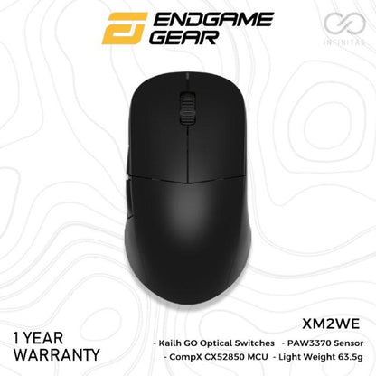 EndGame Gear XM2We / XM2W Wireless Ultra Light Gaming Mouse