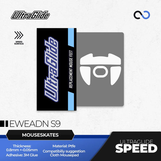 Meow Gaming Gear UltraGlide Eweadn S9 Series Mouse Feet / Mouse Skate