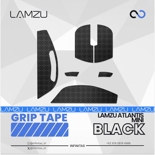Lamzu Atlantis Mini 0.4mm Mouse Grip Tape Anti-Slip Polymer