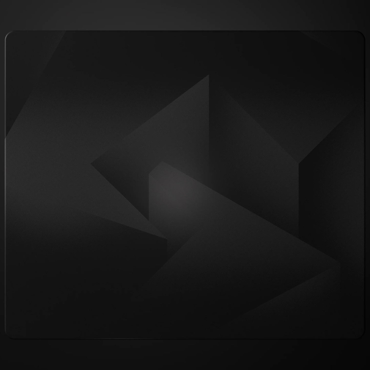 [PO] GLSSWRKS Polarity Silicone Base COATED Glass Gaming Mousepad Kaca (Hybrid)