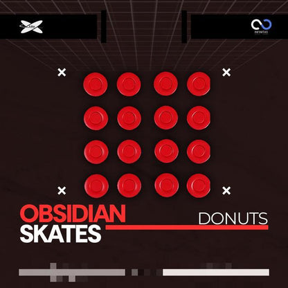 XRaypad Obsidian Universal Donuts PTFE Mouse Feet / Mouse Skate for Glass pad (Control)