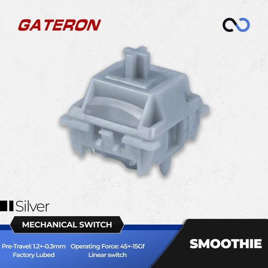 Gateron Silver Smoothie switch (Hall Effect / Magnetic)