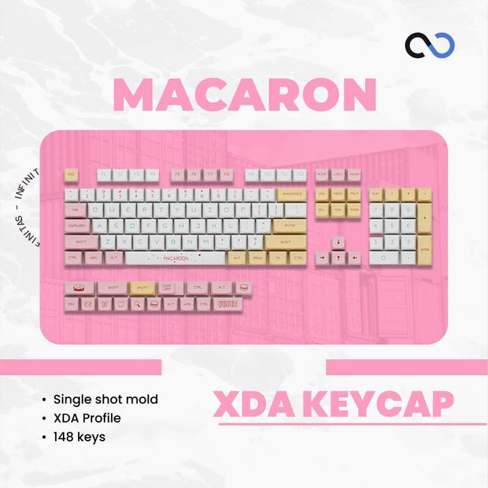 Keycaps PBT Macaroon / Macaron XDA Profile Keycap