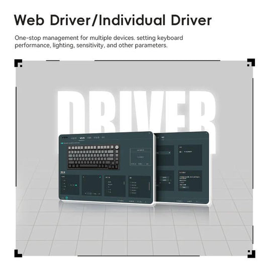 VGN A75 Hall Effect 75% Gasket Mount Keyboard Knob Rapid Trigger Wooting