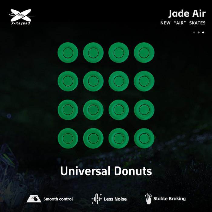 XRaypad Jade Air Universal Donuts PTFE Gaming Mouse Feet / Mouse Skate (Speed)