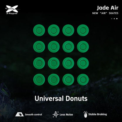 XRaypad Jade Air Universal Donuts PTFE Gaming Mouse Feet / Mouse Skate (Speed)