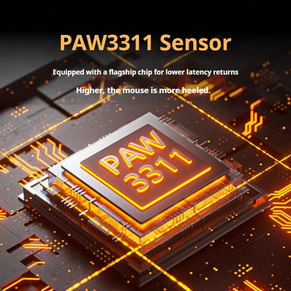 EWEADN X23 PRO Wireless Light Weight PAW3311 Ambidextrous Gaming Mouse