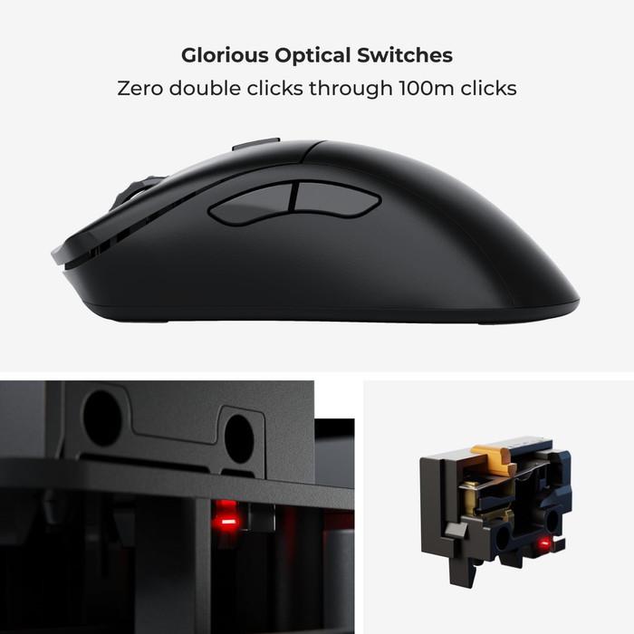 Glorious Model D2 Pro / D 2 Pro 4K/8k Light Weight Gaming Mouse