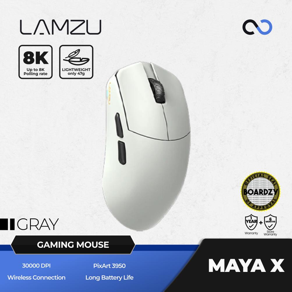 Lamzu Maya X 8k Wireless Ultra Light Ambidextrous Gaming Mouse