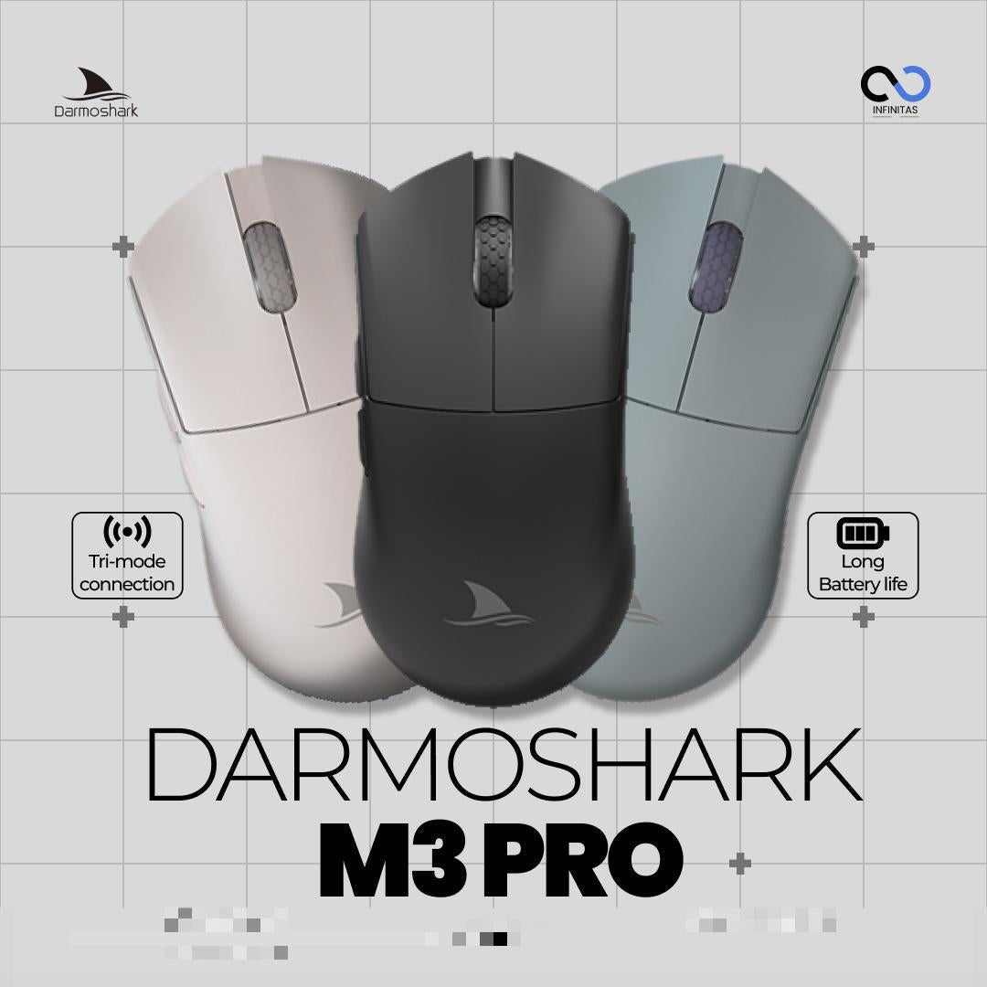 Darmoshark M3 / M-3 Pro 4k Kiran Wireless Ultra Light Ambi Gaming Mouse