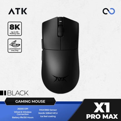 ATK X1 PRO MAX Blazing Sky 8K Wireless Light Weight Gaming Mouse