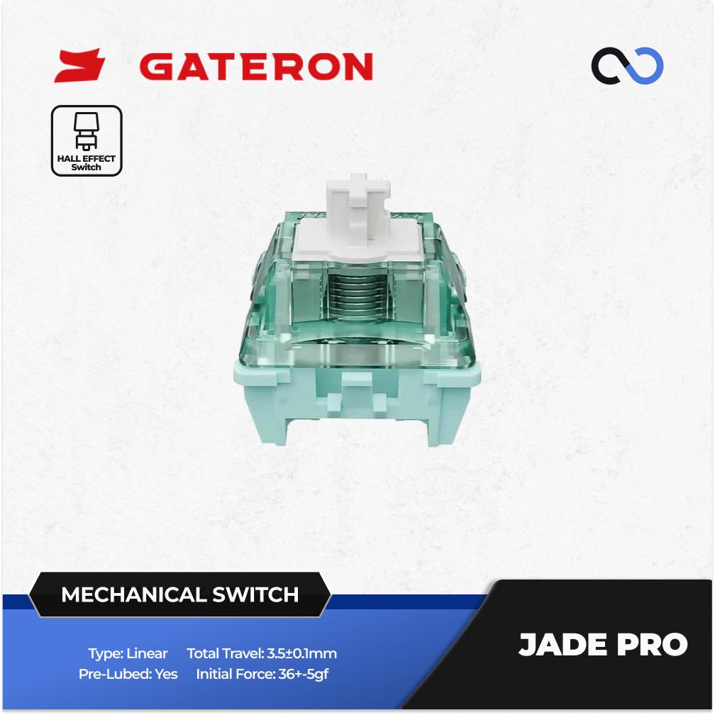Gateron Jade Pro Magnetic Hall Effect Keyboard switch (Linear)