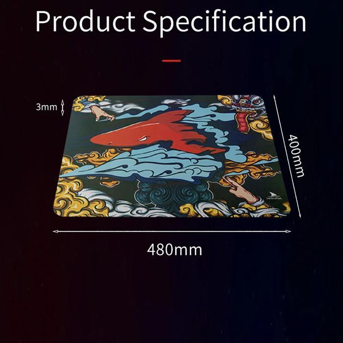 Darmoshark PAD-1 / PAD1 Rainbow Film Gaming mousepad Gaming Mousepad (Speed)