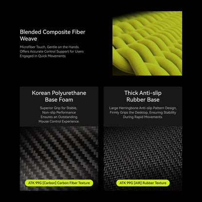 VGN ATK 99G AIR Poron Base Gaming Mousepad Type-99 Surface (Control)