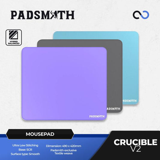 Padsmith Crucible V2 SCR Base Gaming Mousepad (Hybrid)