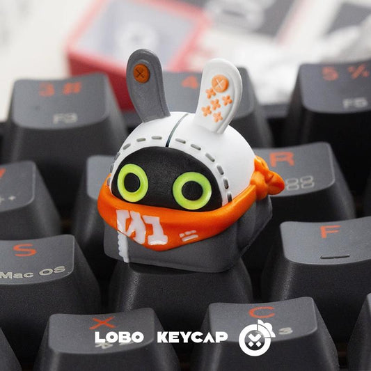 Lobo Bangboo Standard Zenless Zone Zero / ZZZ Theme Artisan Keycaps Resin Keycap