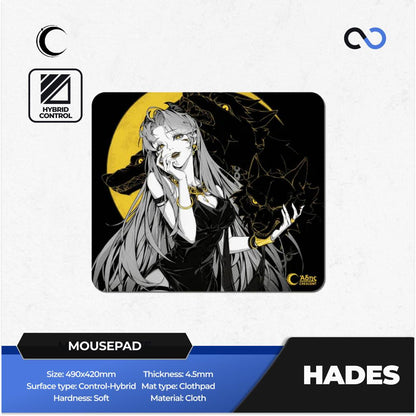 Crescent Hades Olympus Poron Base Gaming Mousepad (Control-Hybrid)