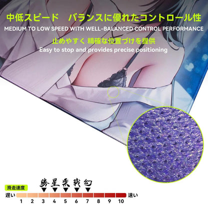 TALONGAMES Hoshi Soft Rubber Base Anime Gaming Mousepad (Control-Hybrid)